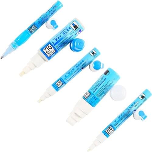 Environmental Protection Coloured Glue Pen Adhesives DIY Hand Work Art Marker Glue Pens for School Supply Au11 21 Dropship