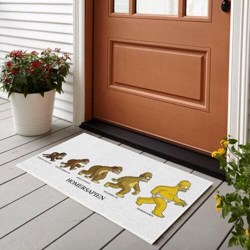 "The Simpsons Homer" Indoor Mat Outdoor Mat, Room Carpet, Door Matting 50x80 cm