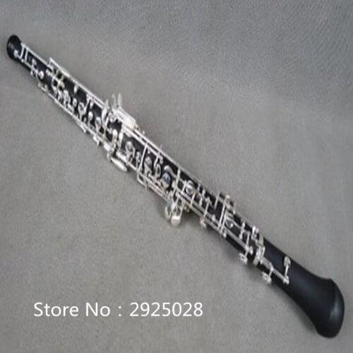 Beautiful advanced oboe C key semiautomatic composite wood oboe Free Shipping