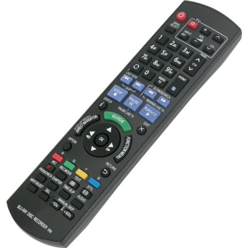 New Remote Control For Panasonic DMR-PWT520, DMR-PWT520GL, DMR-PWT530, DMR-PWT530GL, DMR-PWT635, DMR-PWT635GL Blu-ray DVD Player