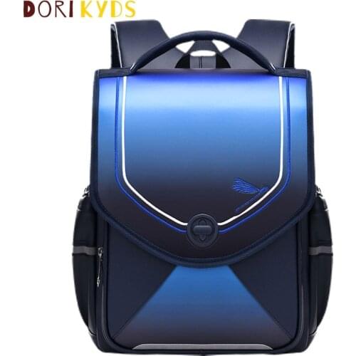 DORIKYDS New Orthopedic Kids Backpack Unicorn Printing Children Backpacks Large Capacity Waterproof Boys Schoolbag Mochila