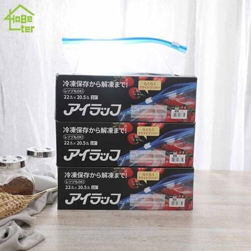 10 plastic bags, refrigerators sealed, frozen food storage bags, organizers of travel snacks