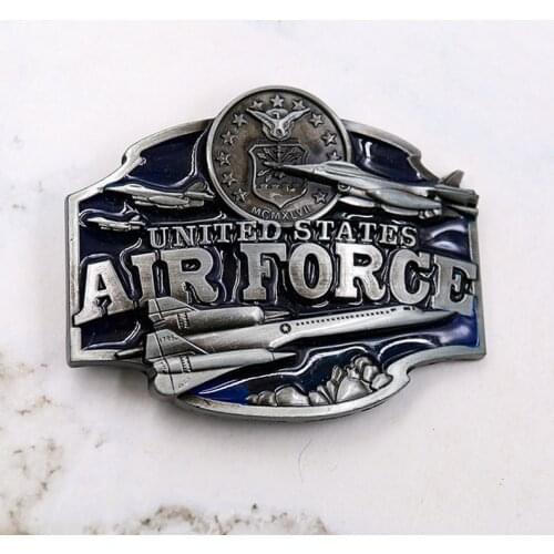 United States Military Warplane Belt Buckle Air Force Belt Warcraft Buckle Belt DIY Homemade Marines Buckle Man Jeans Accessory