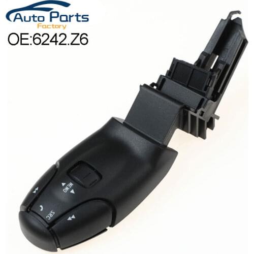 6242.Z6 New Radio CD Audio Remote Control Stalk Switch With Bluetooth For Peugoet 206 307 407 607 807 Citoen C5 C8 94362257XT