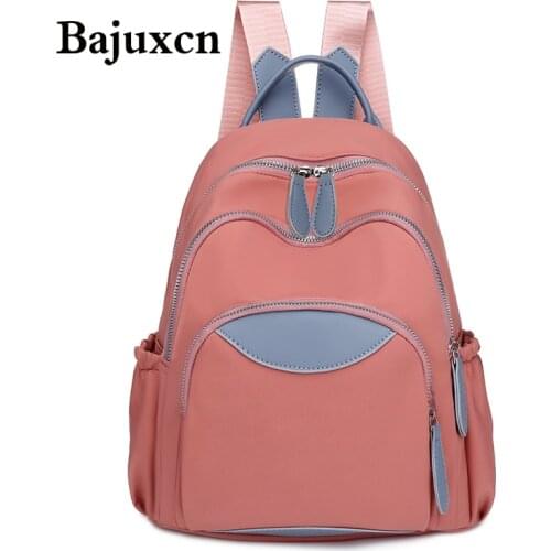 Luxury brand Backpack Women Oxford Cloth Shoulder Bag School Bags for Teenage Girls Light Ladies Travel Backpack mochila feminin