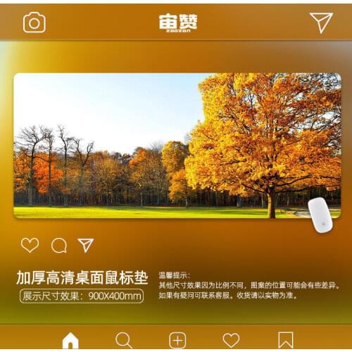 Christmas Gift Cartoon Anime Landscape Large Mouse Pad PC Computer Mat Large Mouse Pad Keyboards Mat Gaming Writing Desk Mat