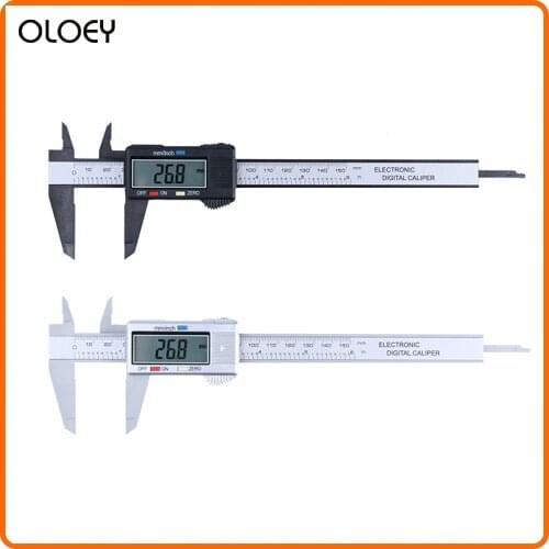 Vernier Caliper 100mm150mm 6 inch 4 inch LCD Digital Electronic Vernier Caliper Gauge Micrometer Measuring Tool