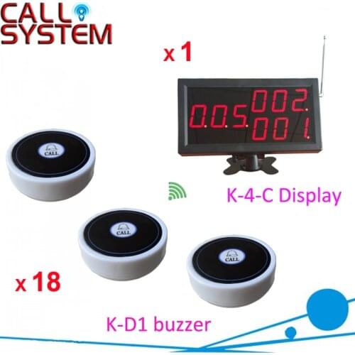 Nurse call system 1 counter station number display 18 bells for patient/elderly use shipping free
