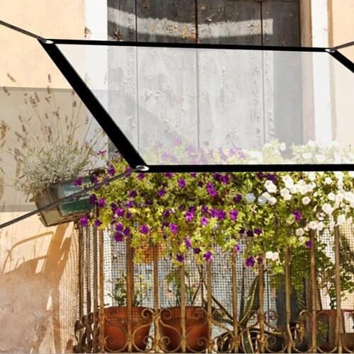 Shade Awning Outdoor Garden Greenhouse Film Windshield Plastic Bird Protection Keep Warm Transparent Rain-proof Rainproof Cloth