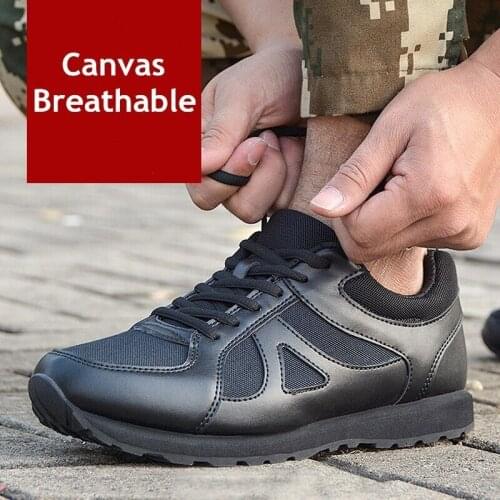Unisex Trekking Ultra Light Training Military Shoe Breathable Wearproof Tactical Shoes Outdoor Hiking Sports Climbing Sneakers