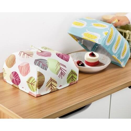 Foldable Food Covers Keep Warm Hot Aluminum Foil Cover Dishes Insulation Utilidades Kitchen Table Accessories Tools