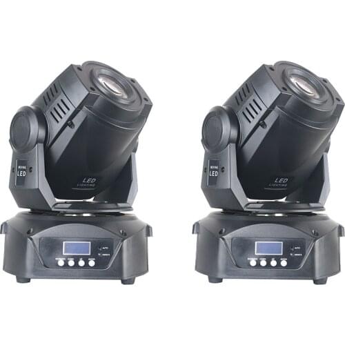 2pcs/lot high brightness moving head 90w led gobos lights USA Luminums 90W LED DJ Spot Light