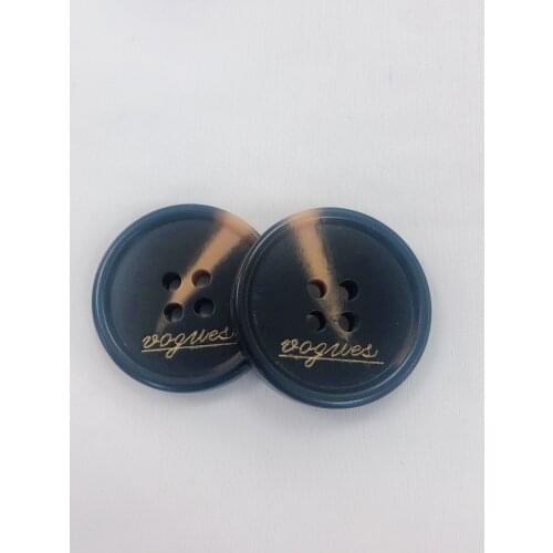 New 20pcs Resin 4 holes Buttons Sewing accessories Size Complete for clothing Decorative Plastic Buttons Handmade DIY