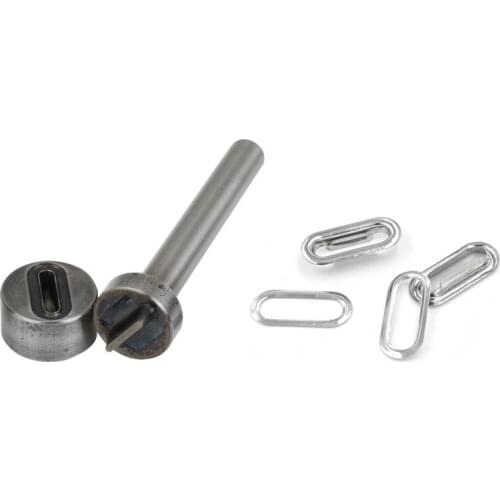 50sets+tools) Metal Oval Eyelets 16mm-40mm Oval Blowholes Tent gas eyes Canopy roping holes Sewing Metal Accessories