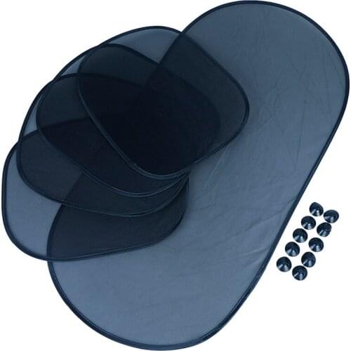 Car Curtain Car Cover SunshadeProduct With 2 Suckers 3D Photocatalyst Mesh Sun Car interior Visor Window Screen Sunshade