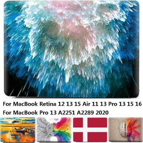 Cover For Macbook Pro 13 A1278 A1708 A1988 A1706 A1989 A2251 A2289 2020, Mac Pro 15 16, Mac Air 11 Air 13 A2179 2020 Laptop Case