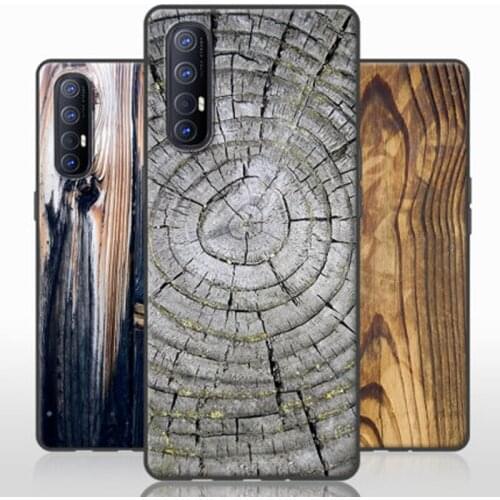 Wood grain stone Painted Case For OPPO Reno3 Soft Silicone back Cover case For OPPO Reno3 pro phone cases For OPPO Reno 3 pro 5G
