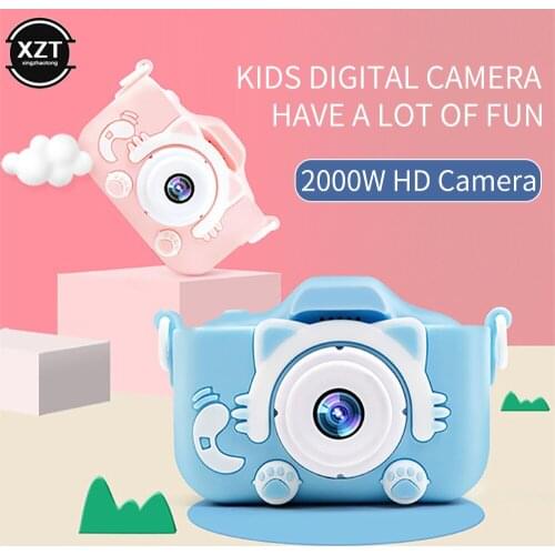 2 inch Kids Baby Camera 12MP Photo Children Digital Camera Mini Video Camera with 600 mAh Lithium Battery Toys Gift 2020 Newest