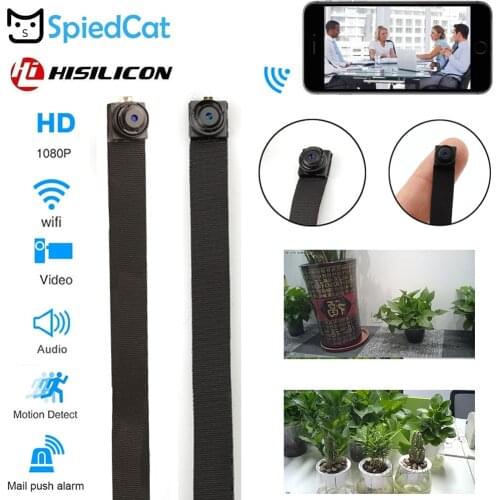 Full HD 1080P mini Lens WiFi body Camera Video Micro motion IP P2P Wireless Recorder Hisilicon DV Network Webcam Support TF Card