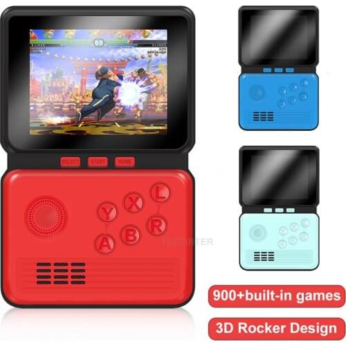 Video Game Console 16 Bit Retro Mini Handheld Game Console Built-in 900 Classic Games M3 Protable 3.0 Inch Game Player