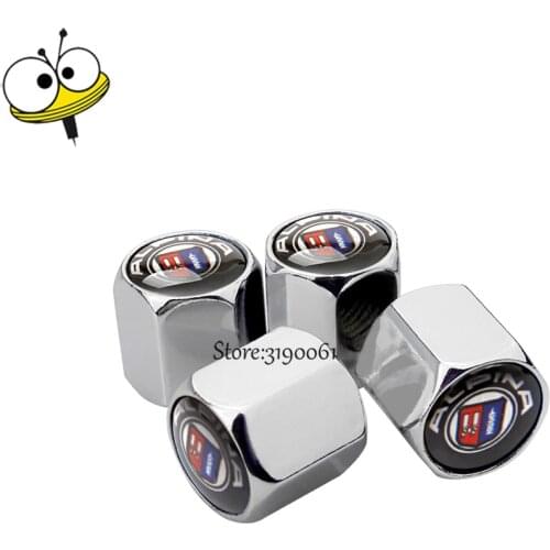 Car Styling Wheel Caps Tire Valve Caps For Alpina Logo For BMW 3 5 Series X5 X6 Z4 F10 E60 E90 130i 220i 325i 335 545i 420i 730