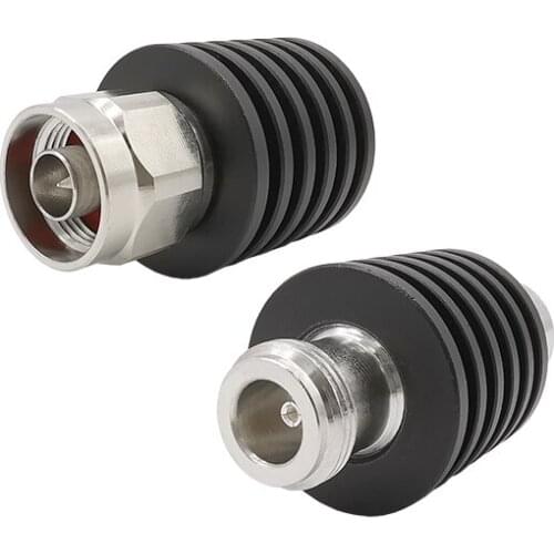 5W Attenuator N Male to N Female Connector DC-3.0GHZ 50ohm 1-30DBi N Type Plug to Jack RF Coaxial Fixed Attenuator