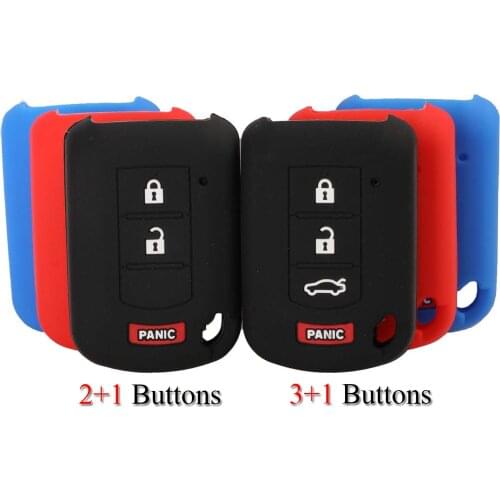 Kutery Silicone Rubber Car Key Case For Mitsubishi ASX Colt Lancer Mirage Outlander Car Key Shell Case Cover Protecor 3/4Buttons
