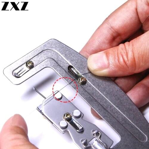 New Portable Fast Stainless Steel Semi Automatic Fishing Hook Line Tier Tie Binding Device Tool Pesca Fishing Accessories