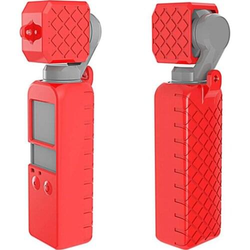 All-inclusive Frame Cover Soft Silicone Camera Protective Cover Sleeve for Osmo Pocket 2 Gimbal Camera Accessories
