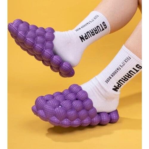 Women Men Platform Slippers Cut-out Soft EVA Lovers Summer Autumn Shoes Thick Sole Female Male Beach Slipper Fashion Slides