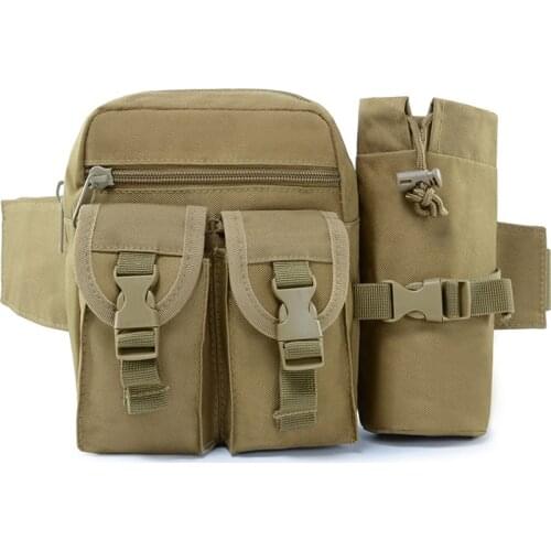 Tactical Men Waist Pack Multifunctional Outdoor Fishing Tackle Waist Bag Pouch Military Camping Hiking Climb Hip Bum Belt Bag