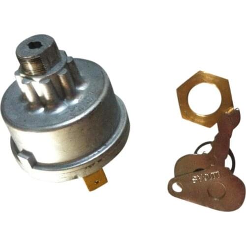 Universal 12V/24V Tractor Ignition Switch Ignition Lock Starter with 2 Keys Fits For Massey Ferguson As For Lucas 35670