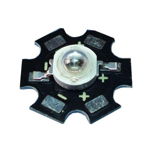 100X 5W high quality IR 850nm infrared high power led light beads with Bridgelux double chip with heat sink free shipping