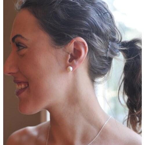 Pearl Earring Women Artificial Pearl Stud Earrings Cute White Small Earrings Lovers Simple Jewelry Kolczyki Pendientes