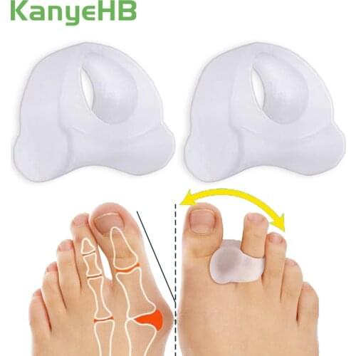 2/4/6/8/10pcs Silicone Gel Toe Separator Relief Hallux Valgus Pain Bunion Spacers Thumb Corrector Foot Massage Care Tool