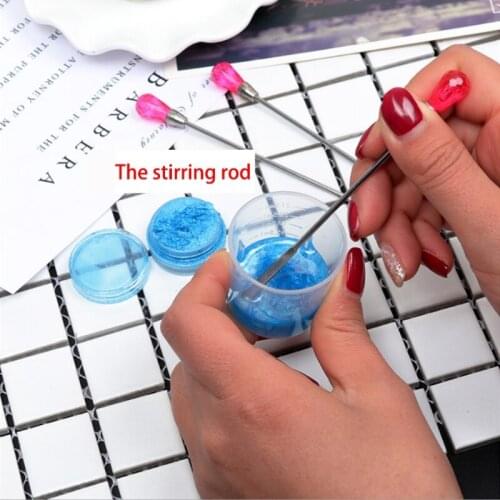 3Pcs Muddler Poke Needle Spoon Tool Set For Silicone Resin Mold Jewelry Making E56C