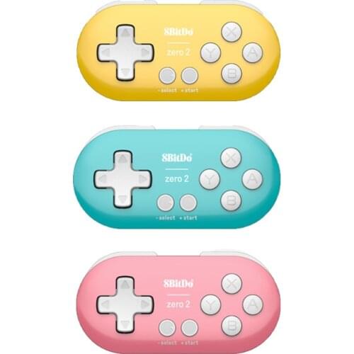 8BitDo Zero 2 Wireless Gamepad Bluetooth Game Controller for Nintend NS Switch Steam PC macOS Switch Lite Gamepads Joystick Pad