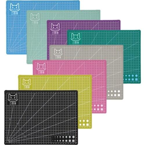 A4 Art Self Healing PVC Paper Cutting Mat Double Pad Sided Gridded Rotary Craft Fabric Patchwork Tools Handmade Plate Patchwork