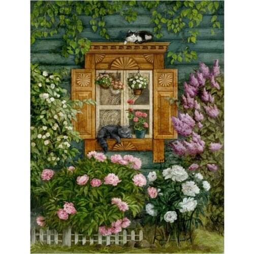 Daimond Painting Scenery 5D Diamond Painting Full Drill Needlework Diamond Painting Full Round
