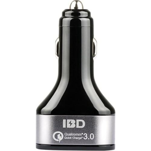 308-Q3 Car Charger, 42W 3 USB Port QC3.0 Car Fast Charger Adapter for iPhone 11/7 Plus/6S, Galaxy S10/S9/S8, Note 9,and More