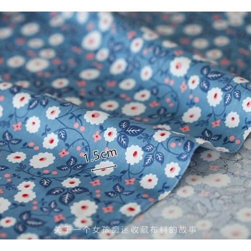 Dailylike 50*160Cm Cotton Fabric Printed Cloth Sewing Quilting Fabrics For Patchwork Needlework DIY Handmade Accessories