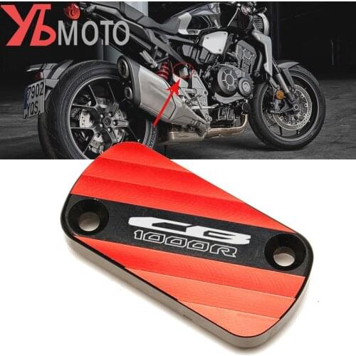 For Honda CB1000R 2021 cb 1000r 2018 2019 2020 Accessories Motorcycle CNC Aluminum Rear Brake Fluid Reservoir Cover Oil Cap