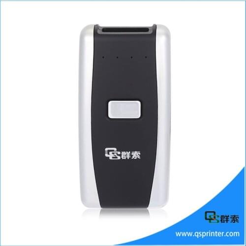 Handheld pocket bluetooth barcode scanner wireless PDF417 QR code barocde reader