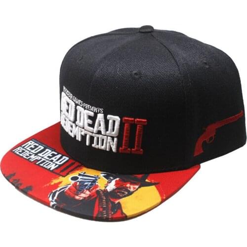 Red Dead: Redemption Hat Hip Hop Baseball Caps Outdoor Adjustable Canvas Snapback Adult Embroidery Sun Visor Hats