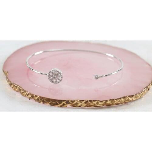 LANFLORA new flowers zircon bracelet for women birthday party parure bijoux femme mariage factory shop bracelet wholesale price