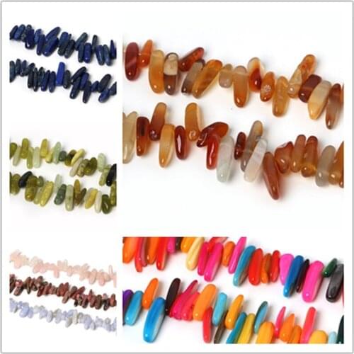Top Selling 38CM 50Pcs Multi Color Gravel In Beads Natural Stone Beads For DIY Bracelets & Necklaces Jewelry Making