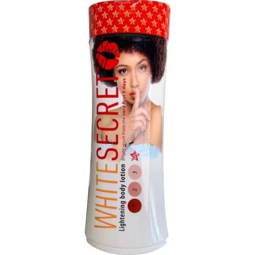 New WHITE SECRET LIGHTENING BODY LOTION 300 ml Remove spots, melanin Skin whitening