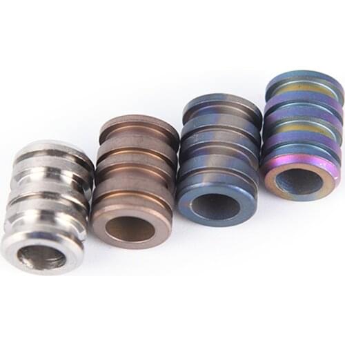 Sale Titanium Alloy Knife Beads 2019 New Knife Lanyard Rope Outdoor Parachute Cord Gadget EDC Multi Tools 4colors