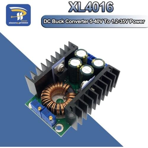 300W XL4016 DC-DC Max 9A Step Down Buck Converter 5-40V To 1.2-35V Adjustable Power Supply Module LED Driver for Arduino