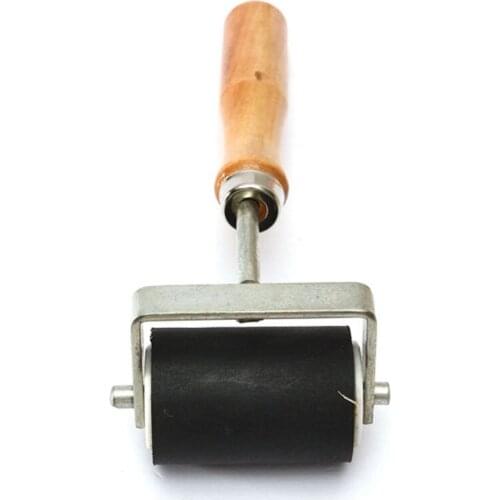 1Pc 5cm Heavy Duty Hard Rubber Roller Printing Ink Lino Artists Art Craft Paint Decorating Tool Paint Tool Sets